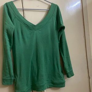 *Off shoulder sweater*